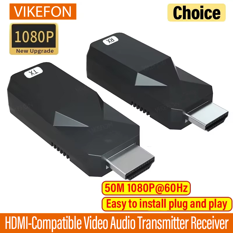 Hdmi Adapter - 50M 1080P 60Hz HDMI-compatibele video-audiozender Ontvanger
