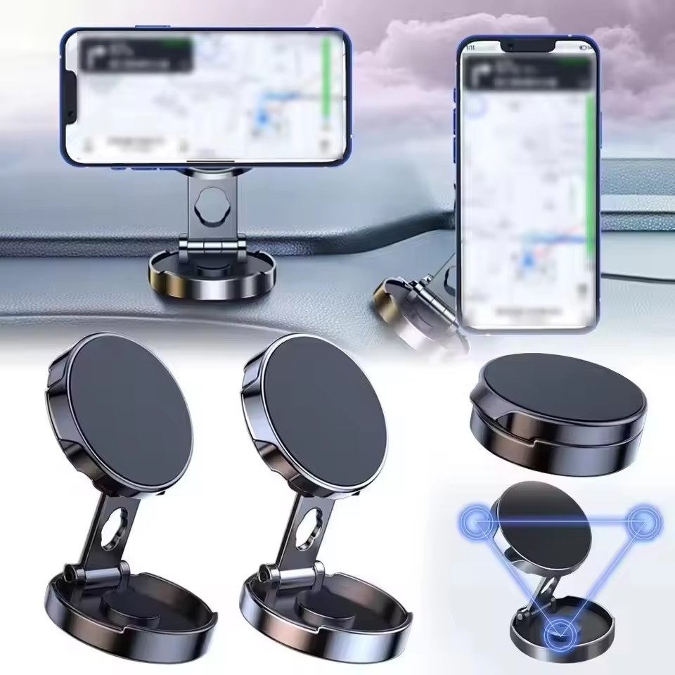 Phone Holder - Sterke Magnetische Mobiele Telefoonhouder 720 °