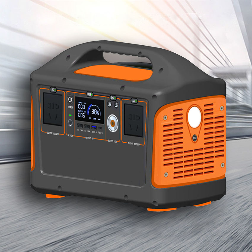 Power Bank - All-in-one draagbare energieopslagstation 600W Lifepo4 lithium
