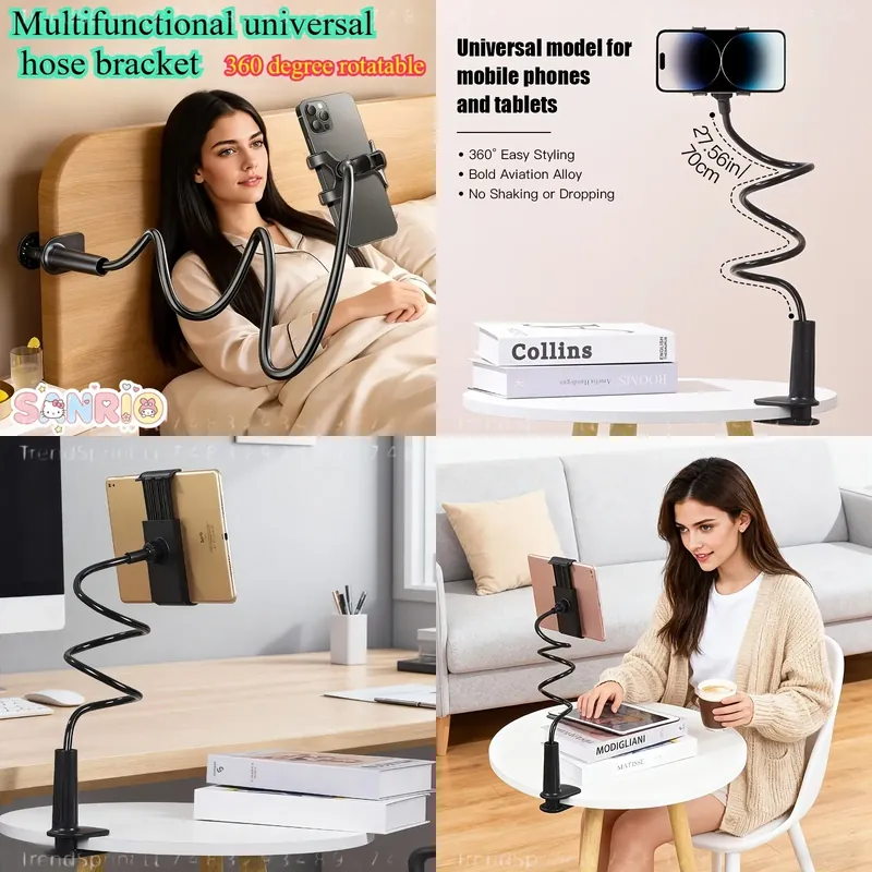 Phone Holder - 360 graden flexibele slang telefoonhouder, luie
