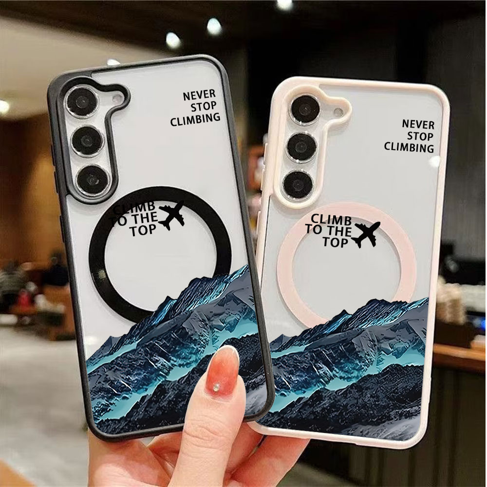 Wireless Charger - Inspirerende Citaten Magnetische Draadloos Opladen Telefoonhoesje