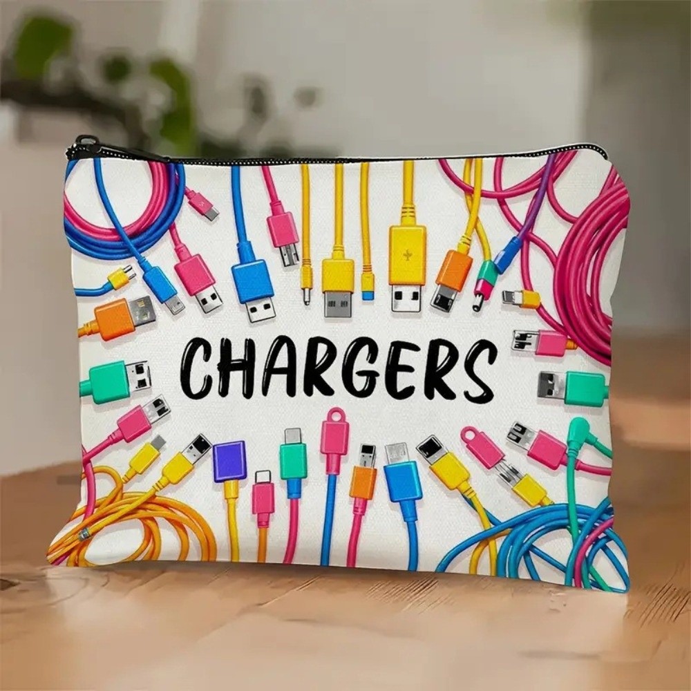 Cable Organizer - Nieuwe canvas opbergtas voor opladers met