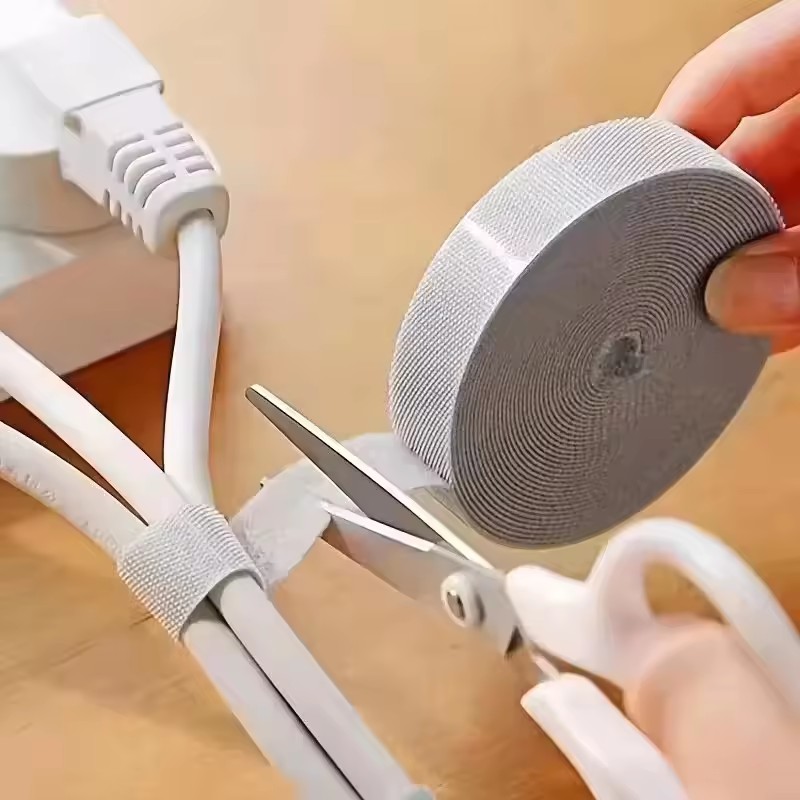 Cable Organizer - 1/5M Kabelorganizer Kabelmanagement Draadoproller Tape Oortelefoon