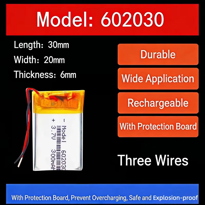 3.7V 300mAh 602030 lithiumbatt - Smart Watch recensie en prijs