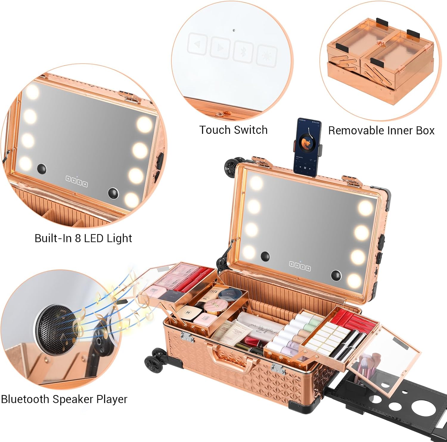 Professionele cosmetische opbe - Bluetooth Speaker recensie en prijs