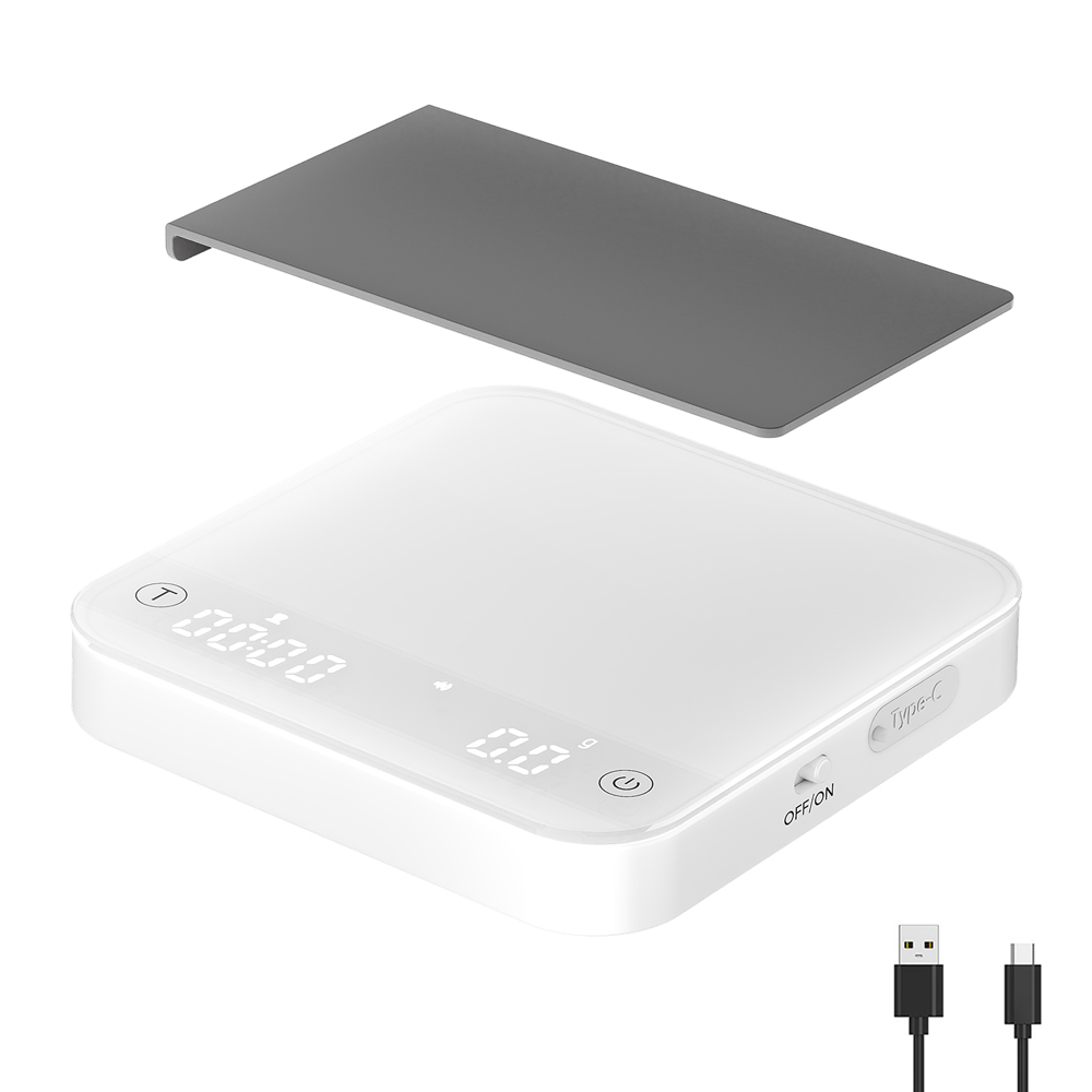 Draagbare koffieweegschaal 0,1 - Power Bank recensie en prijs