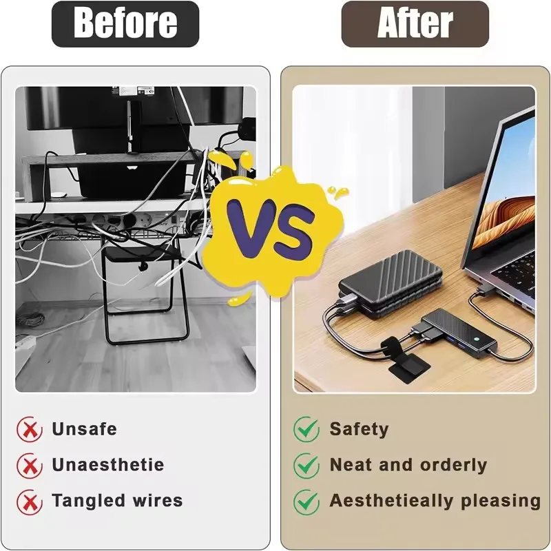 4-40 Sets Kabelmanagement Onde - Cable Organizer recensie en prijs