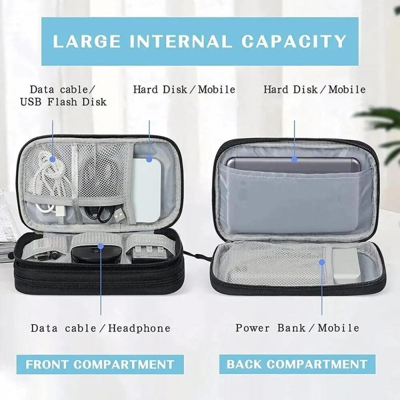 1 STKS Grijs/Zwart/Roze/Marine - Cable Organizer recensie en prijs