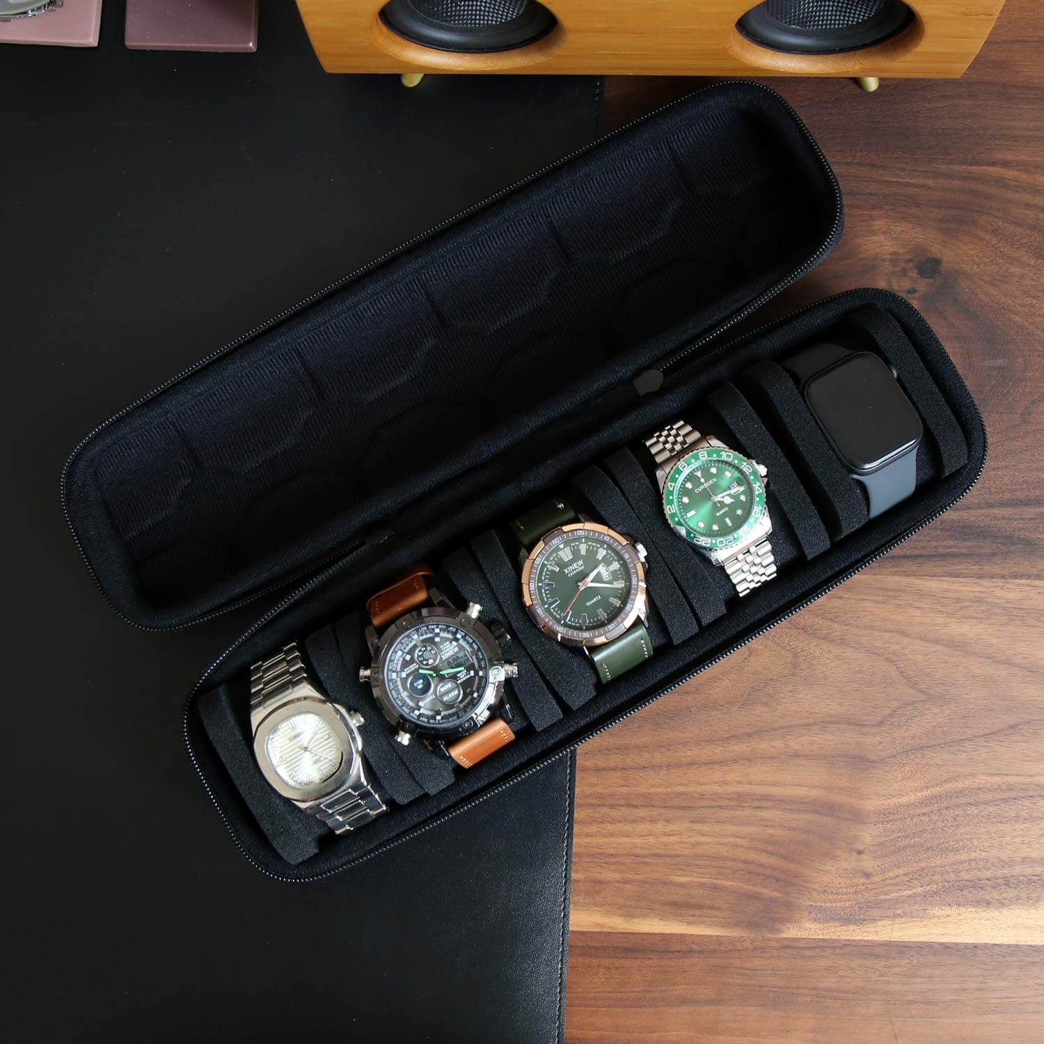 Horlogebox-organizer voor mann - Smart Watch recensie en prijs