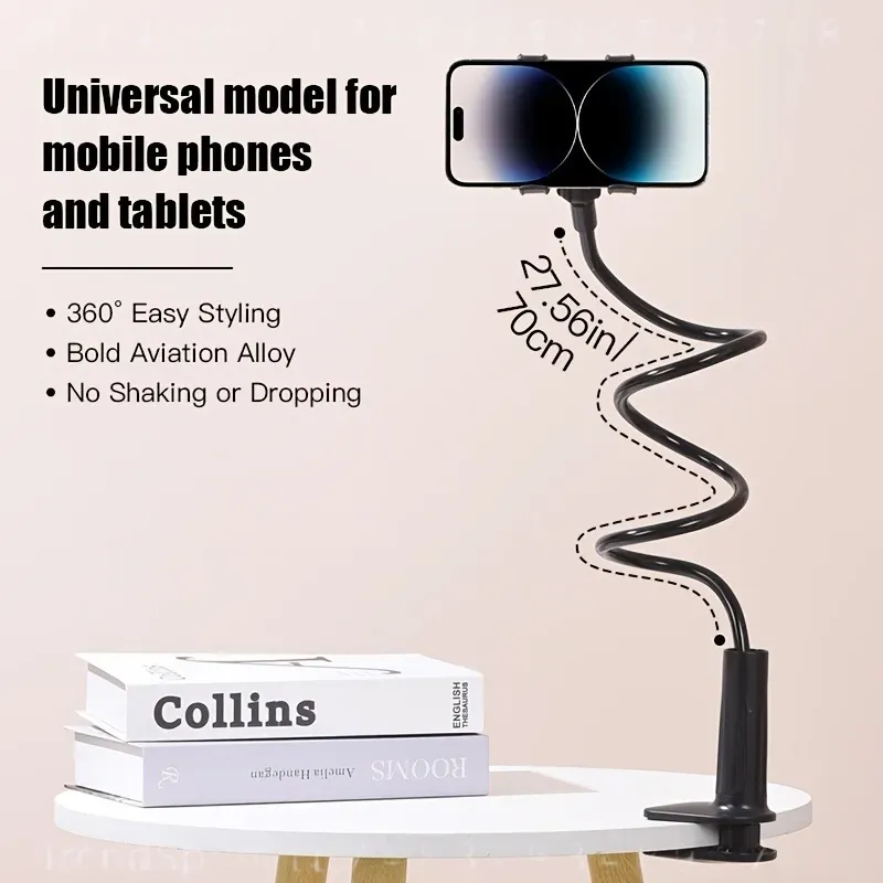 360 graden flexibele slang tel - Phone Holder recensie en prijs