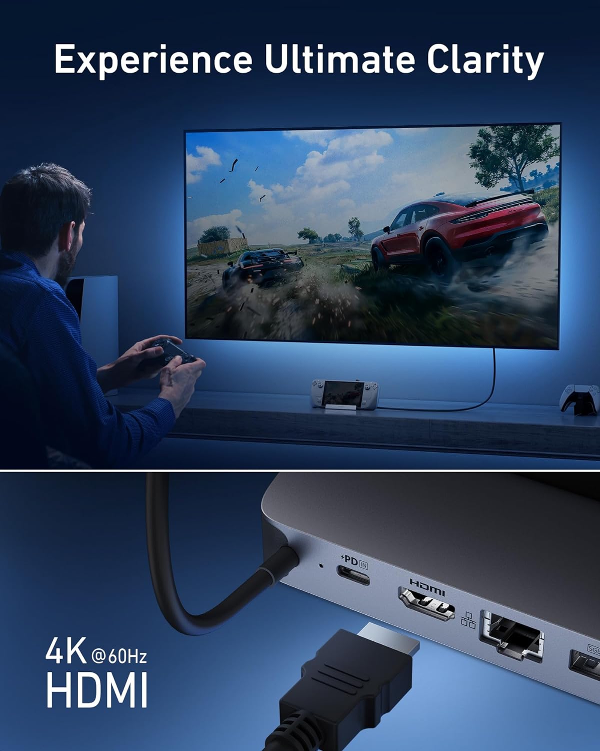 Anker-laadstation voor Steam D - Usb Hub recensie en prijs