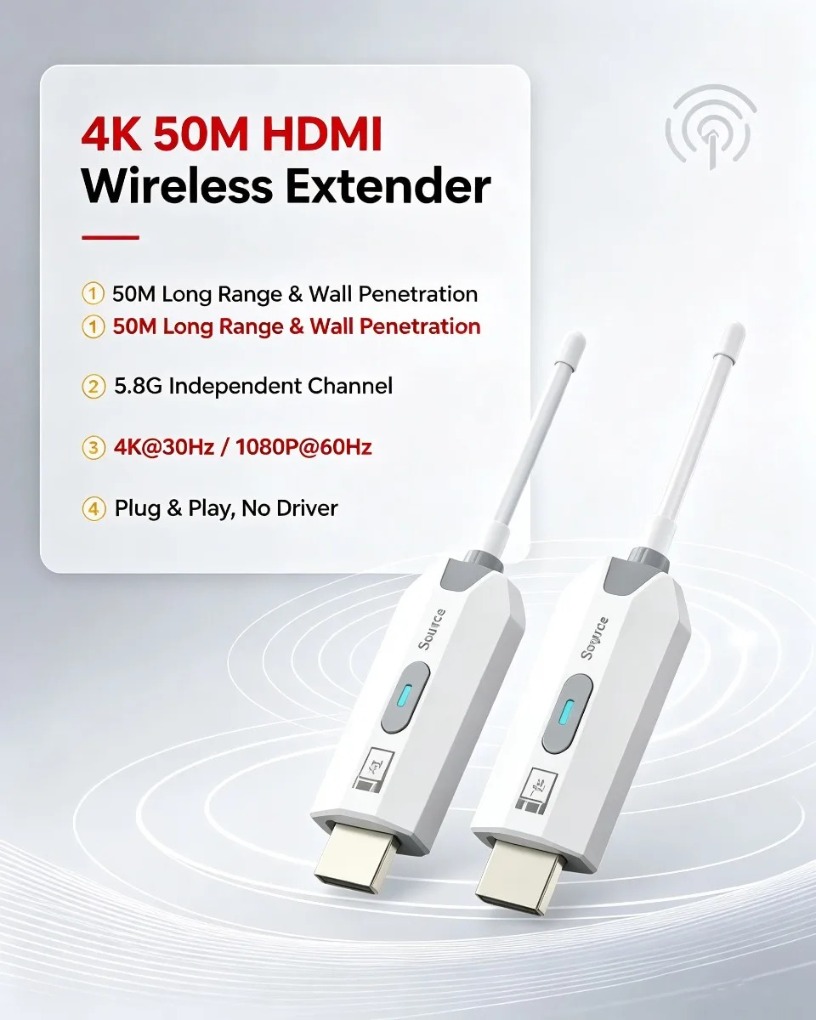 Punt-tot-punt 4K-decodering HD - Hdmi Adapter recensie en prijs