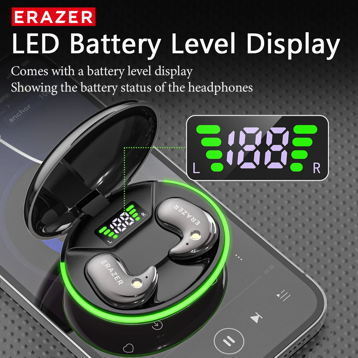 EARZER XF58 In-Ear Bluetooth H - Wireless Charger recensie en prijs