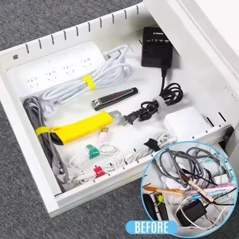 100 stuks herbruikbare kabelbi - Cable Organizer recensie en prijs