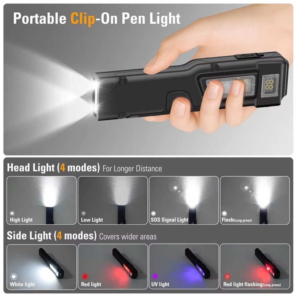Ultradunne EDC oplaadbare LED- - Power Bank recensie en prijs