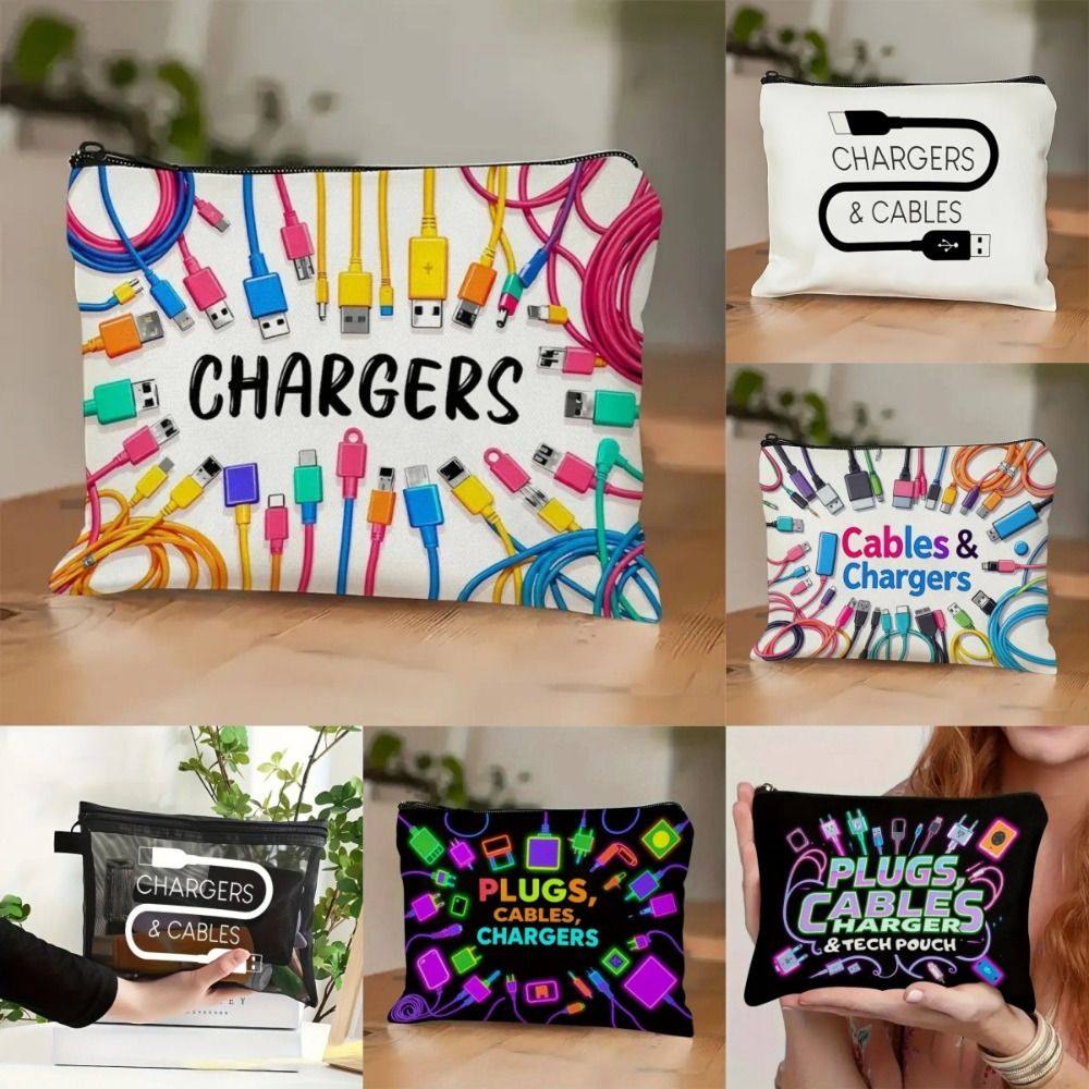 Nieuwe canvas opbergtas voor o - Cable Organizer recensie en prijs
