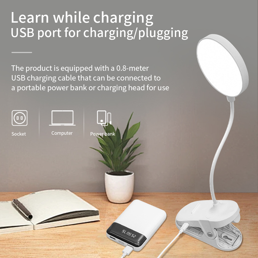 LED Clip Bureaulamp 360 °   Fl - Phone Holder recensie en prijs