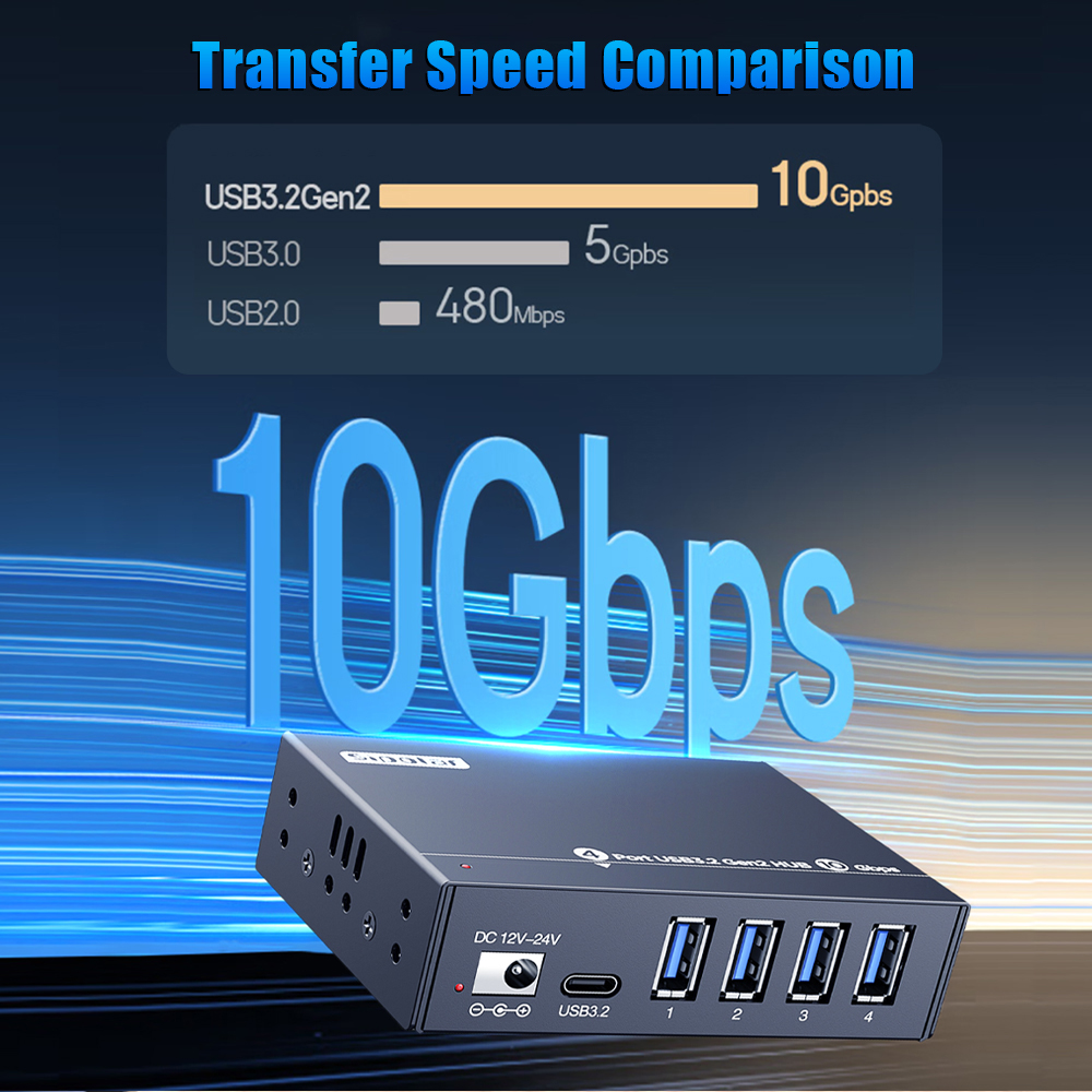 A-4U32M1 4-poorts USB 3.0 Hub  - Usb Hub recensie en prijs