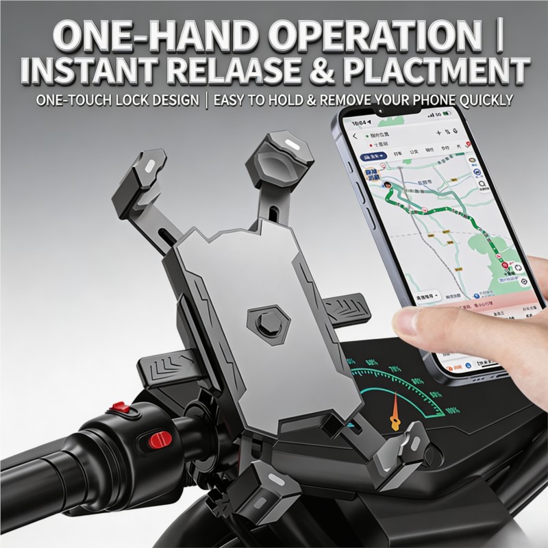 Telefoonhouder voor motorrijde - Phone Holder recensie en prijs