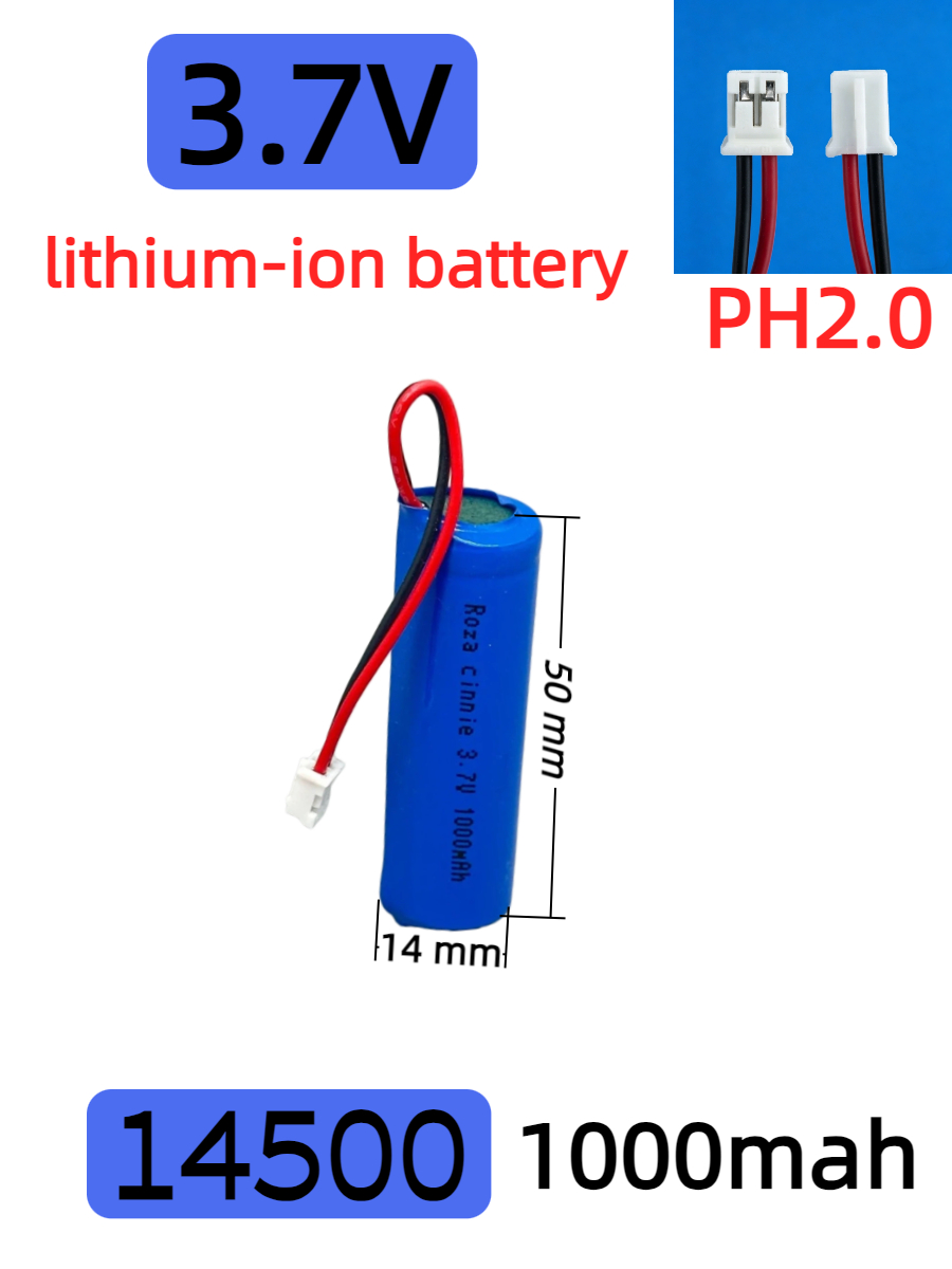 14500 1000mAh 3.7V oplaadbare  - Electronics And Gadgets Ce recensie en prijs